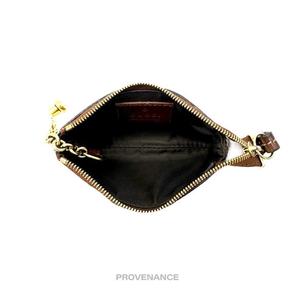 🔴 Gucci Key Pouch Cles - GG Supreme Brown - Picture 6 of 8